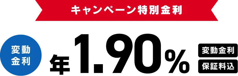 キャンペーン特別金利