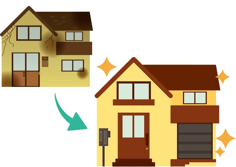 幅広い利用用途でリフォームをサポート